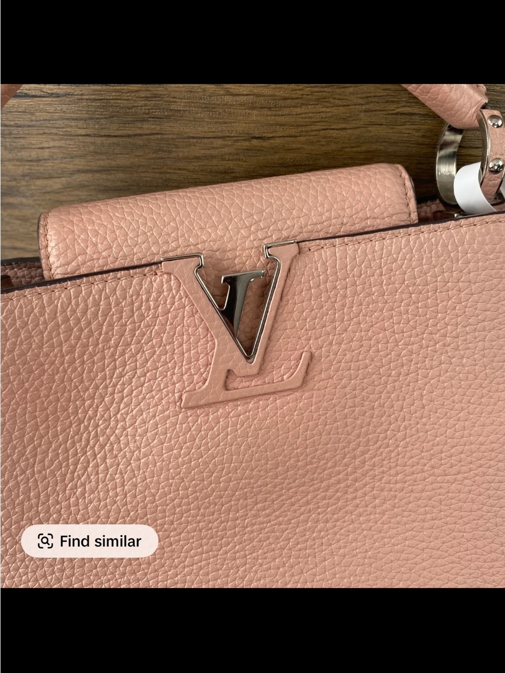 Pink LV Louis Vuitton Capucines BB - Picture 2 of 16